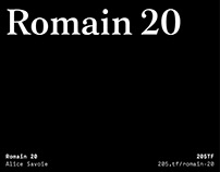 Romain 20 by Alice Savoie