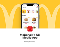 McDonald's application | Redesign concept