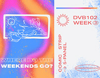 DVB102 | Week 3 | 5-Panel Comic Strip #oneperday2020