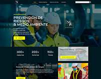 Diseño web Consultora M&R Prevención de riesgos