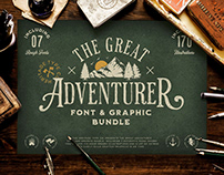 The Great Adventure – Font & Graphic Bundle