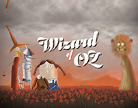 Wizard Of Oz - Digital Drawings