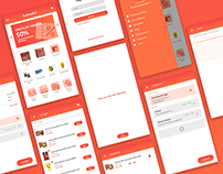 Online Grocery UI Design