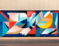 Little wing | Mural painting