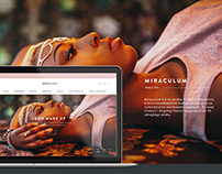 Miraculum - web design