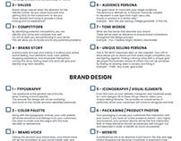 FREE Branding Design Checklist