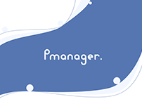 Pmanager | Project management app | Design concept