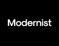 Modernist Typeface