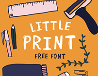 Little Print - Free Font