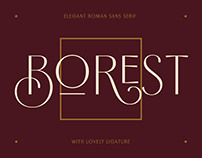 Borest - Elegant Roman Sans Serif