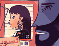Feminists in the Workplace illustration for Vice