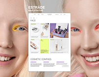 Redesign Website of the Estrâde brand