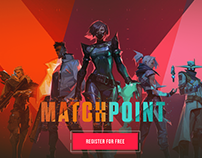 Valorant Gaming Event Landing Page