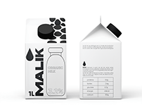 Organic milk branding / packaging