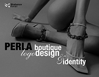 "PERLA" boutique logo design and identity