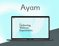Ayam Meditation Website Design and Development
