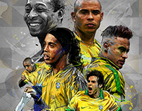 BRAZIL Soccer Legends