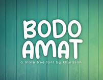 Bodo Amat free font for commercial use