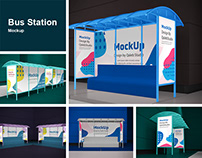 Bus Station Mockup