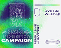DVB102 | Week 4 | Persuasive Posters #oneperday2020