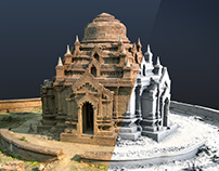 Archeologeek - Temples 3D scan renders - 2017