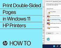 How to Print Both Sides of the Paper with an HP Printer