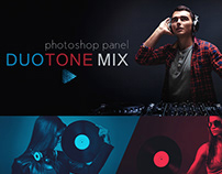 DuoTone Mix Photoshop panel