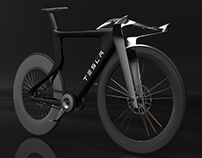 Electric Bike Concept for Tesla