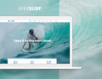 AFERSURF - Web Design UX/UI