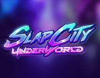 Sci-Fi Game Logo - Slap City