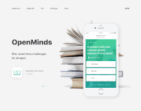 OpenMinds - A trivia app concept