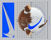 Nike Aerowsculpt Football - Key Visual concept