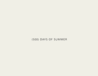 Kinetic Typography : 500 Days of Summer