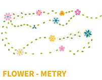 Flower-Metry - floor game design in Agastya Foundation