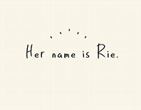 Her name is Rie (Free Font)