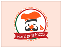 Logo Design | Hardee's Pizza | Vintage