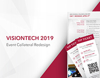 VisionTECH 2019 Collateral Redesign