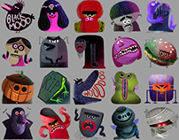 Halloween iMessages stickers