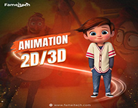 2D Video Animation By Fameitech