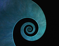 Bluish spiral