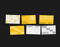 Havig Kinder - Visual identity - Brand typeface