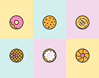 Pastry | icon set