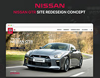 GTR Website redesign concept