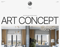 ART CONCEPT | Redesign website