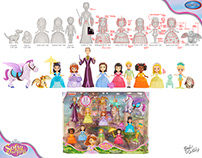 Disney Junior Sofia The First Toys - Small dolls