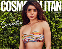 Samantharuth Prabhu for Cosmo India Digital Cover