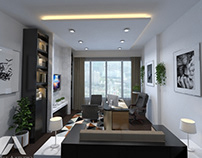 Sٍmall Office in Apartment