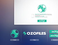 Ozo Files (Logo and UI elements)