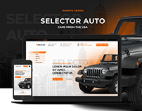 SELECTOR AUTO. Web-site Design.