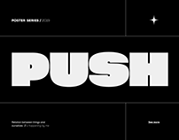 PUSH // poster series
